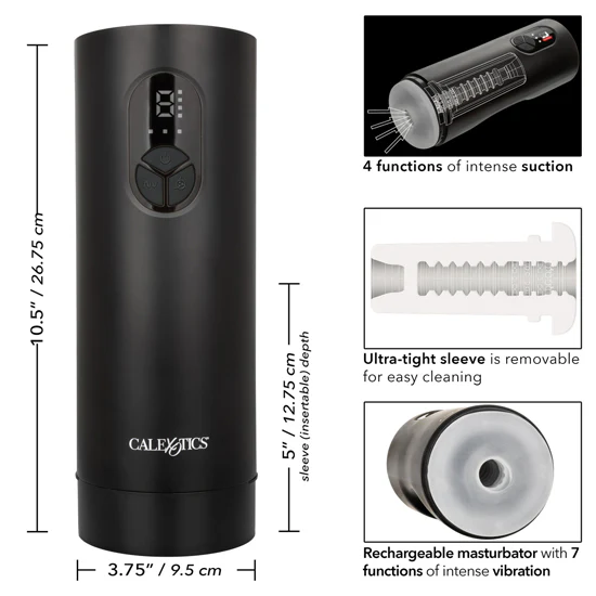 Masturbador Bionic Sucking & Vibrating Masturbator - Image 2