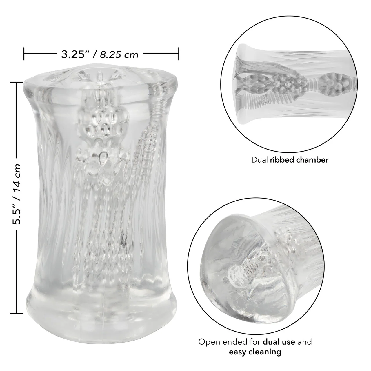 Masturbador Cyclone Triple Chamber Stroker - Image 4