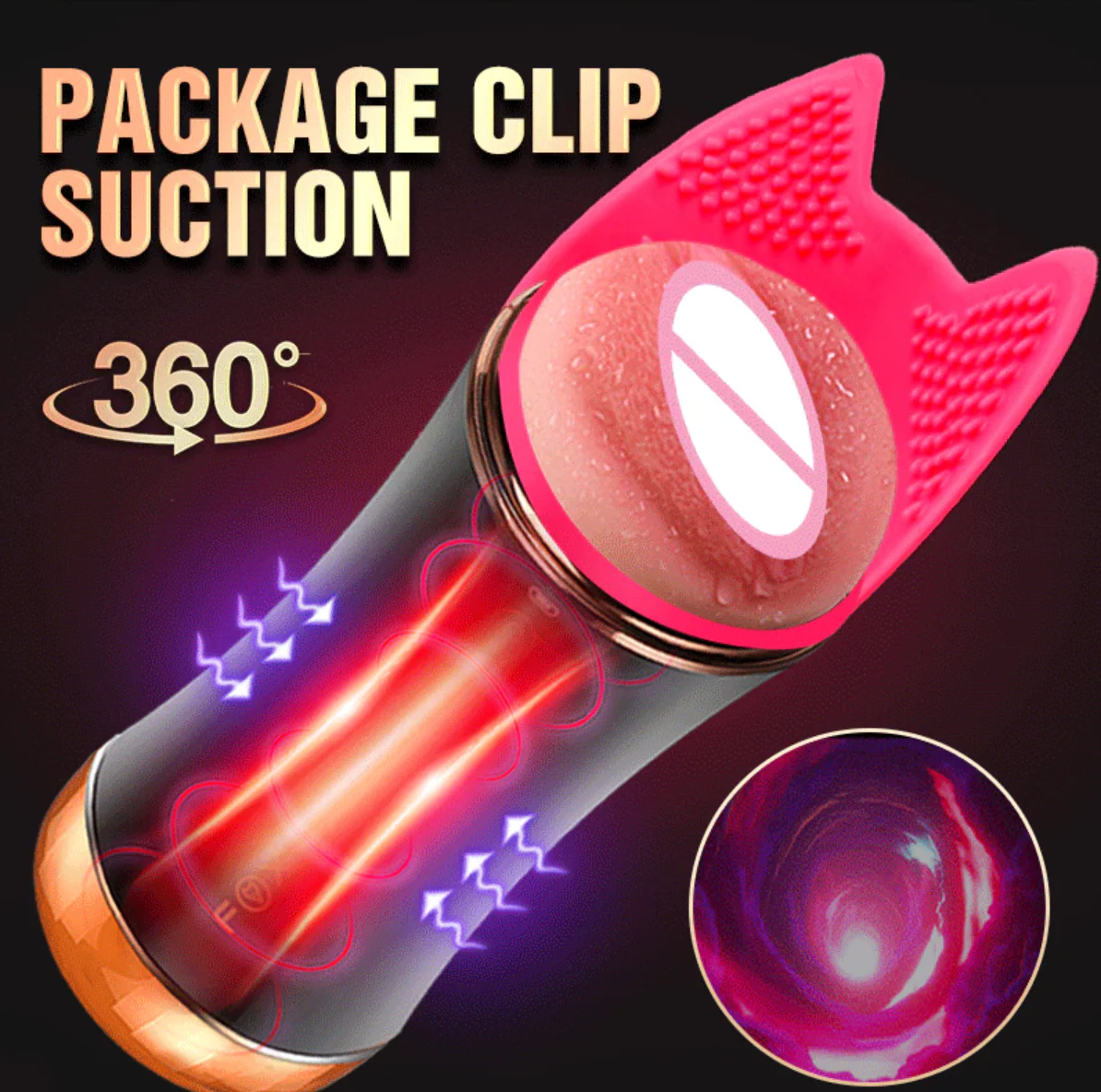 Masturbador Doble Fox - Vagina + Anal - Image 11