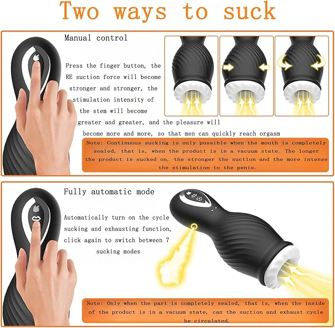 Masturbador Dragon Spin Suction & Vibrator - Image 3