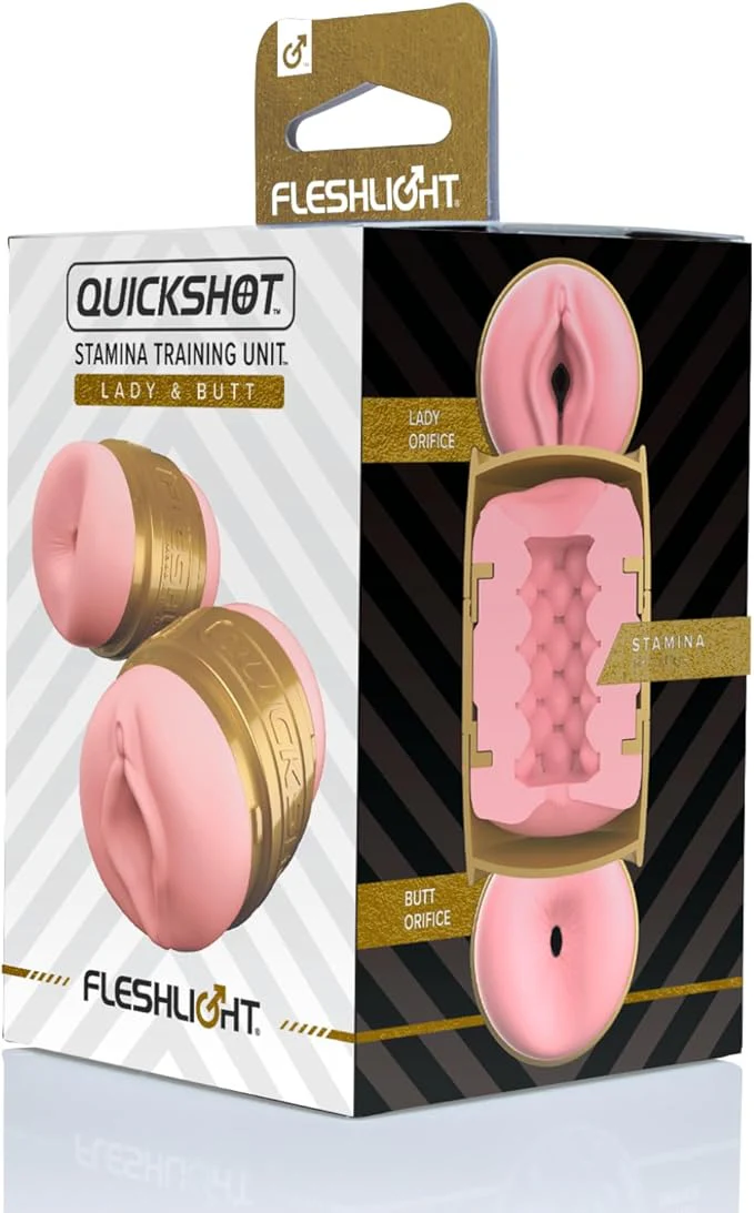 Masturbador Fleshlight Quickshot Stamina Training Unit Lady & Butt - Image 8
