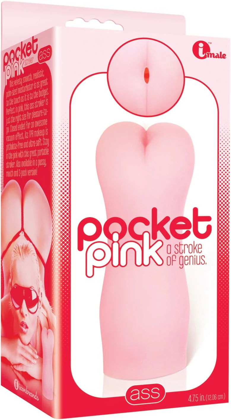 Masturbador Imale Pocket Pink Ass Stroker - Image 2