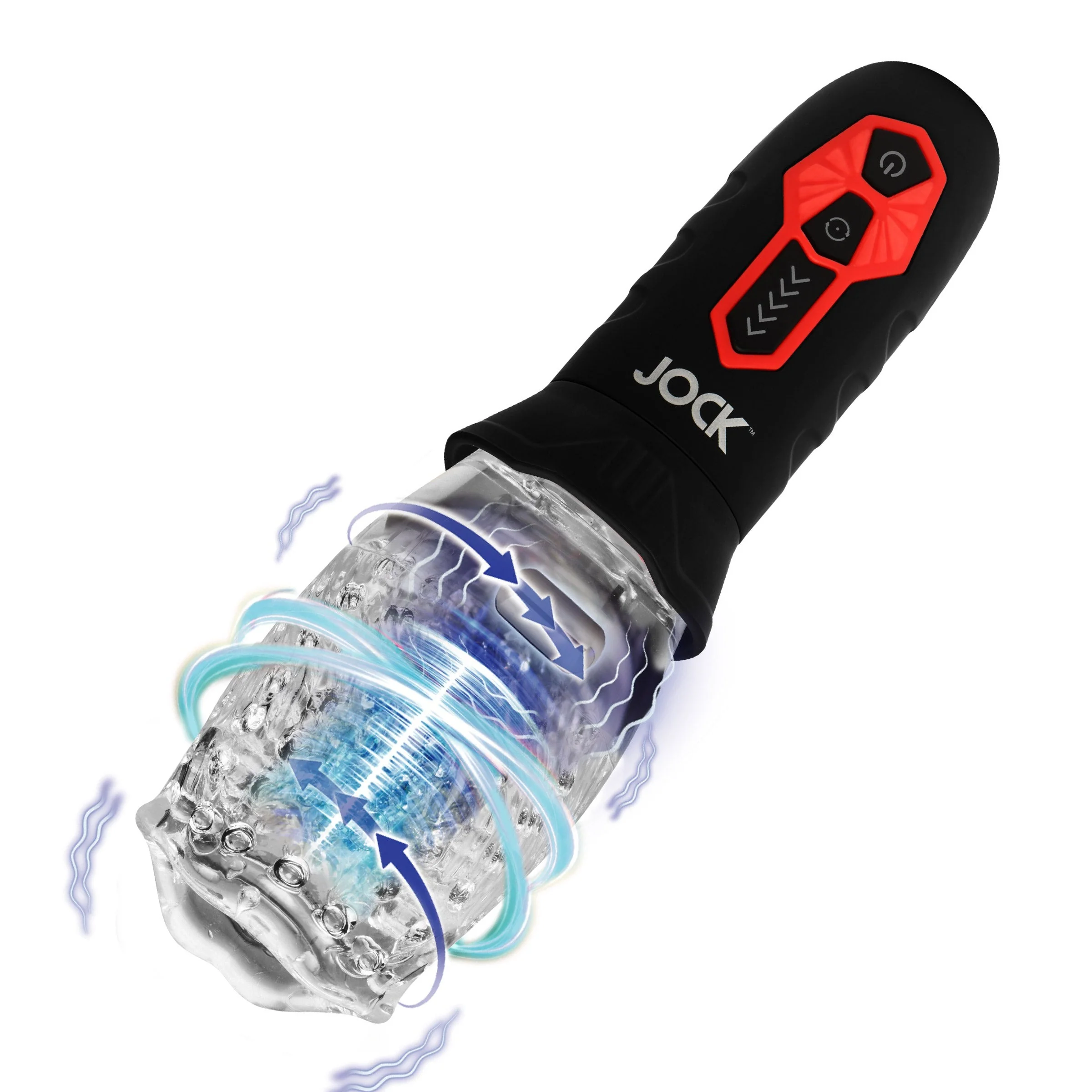 Masturbador Jock Spinning and Vibrating Masturbator