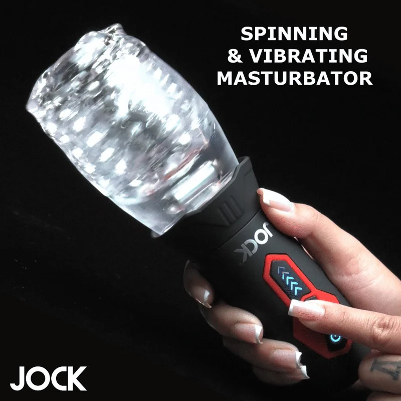 Masturbador Jock Spinning and Vibrating Masturbator - Image 3