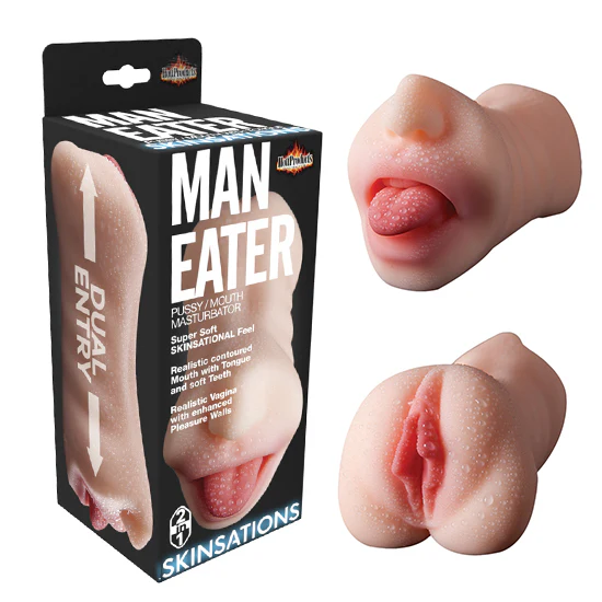 Masturbador Man Eater Pussy/Mouth Skinsations
