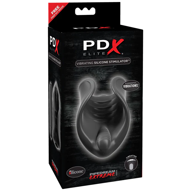 Masturbador PDX Elite Vibrating Silicone Stimulator - Image 3