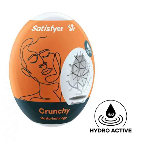 Masturbador Satisfyer Masturbator Egg Single-Crunchy