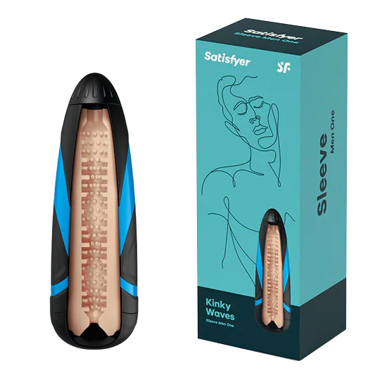 Funda Satisfyer Men Sleeve-Kinky Waves