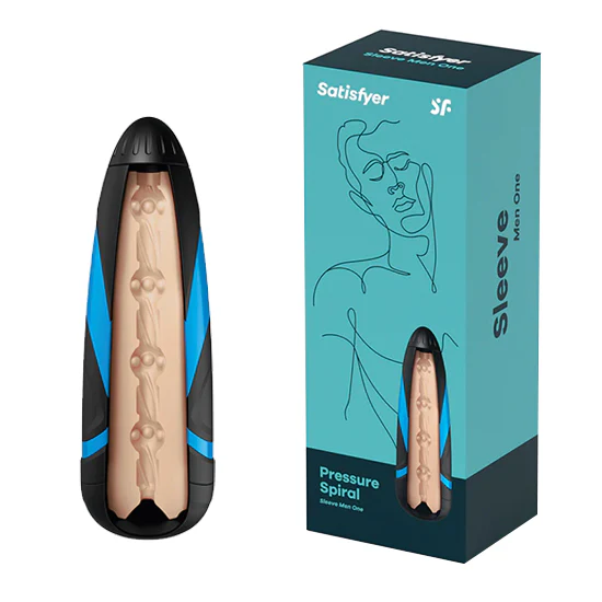 Funda Satisfyer Men Sleeve-Pressure Spiral