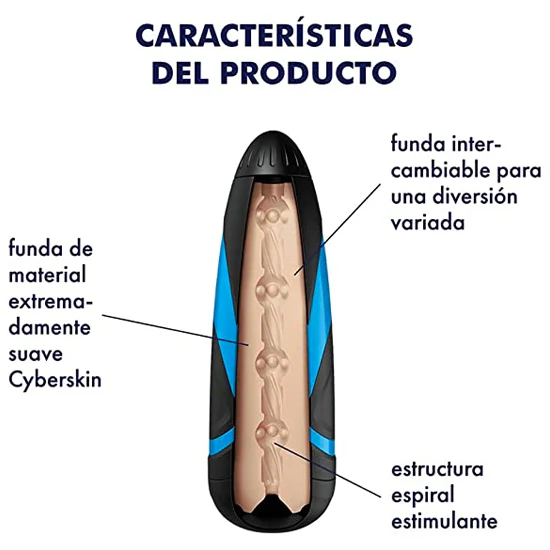 Funda Satisfyer Men Sleeve-Pressure Spiral - Image 2