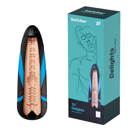 Funda Satisfyer Men Sleeve-Tri Delights