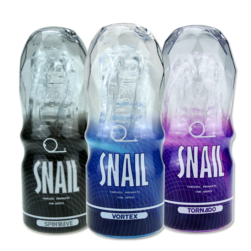 Masturbador Snail Clear Cup