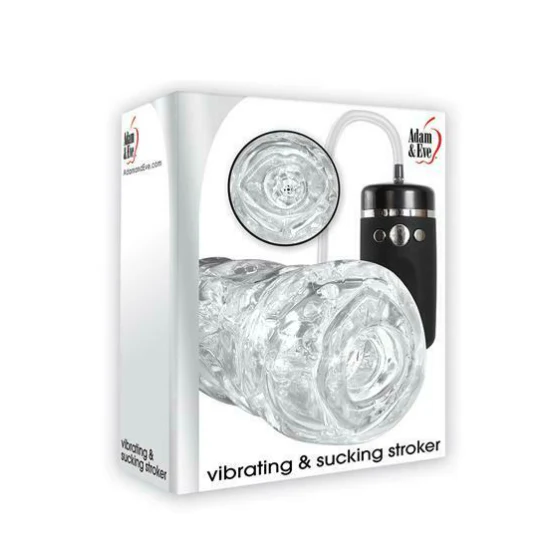 Masturbador Vibrating & Sucking Stroker