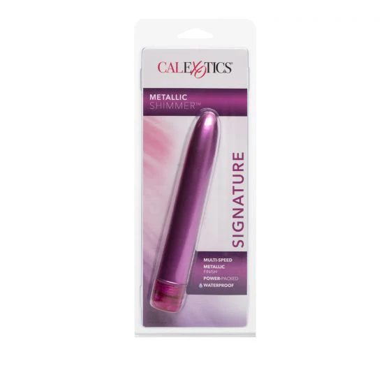 Vibrador Metallic Shimmer Pink