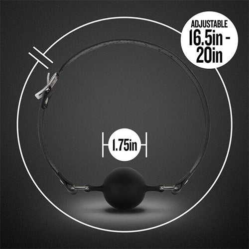 Mordaza Breathable Silicone Ball Gag - Image 3
