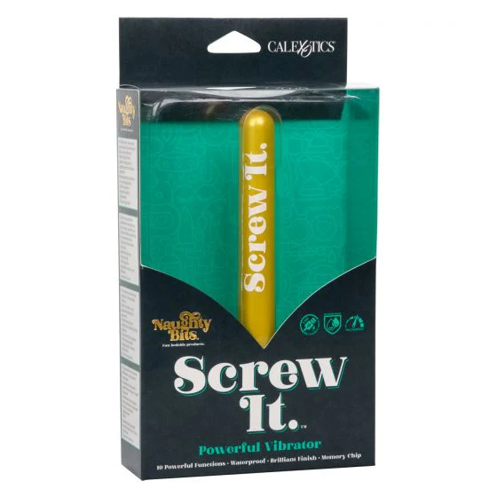 Vibrador Naughty Bits Screw It. Powerful Vibrator