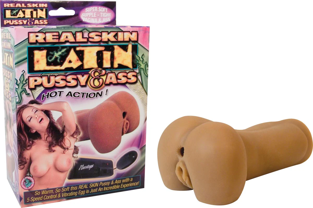 Masturbador Real Skin Latin Pussy & Ass
