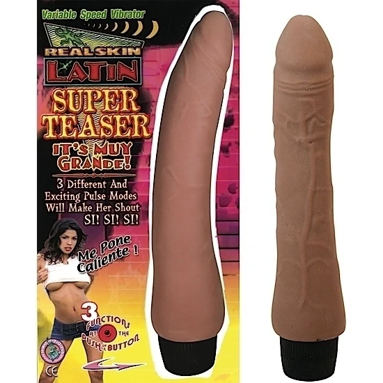 Dildo Real Skin Latin Super Teaser