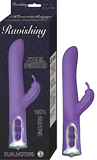 Vibrador Ravishing Angel Butterfly Purple