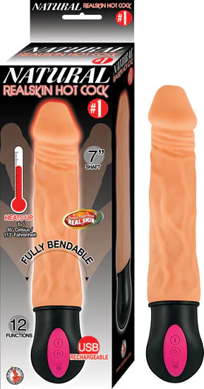 Dildo Natural Realskin Hot Cock #1 Flesh 18 cm