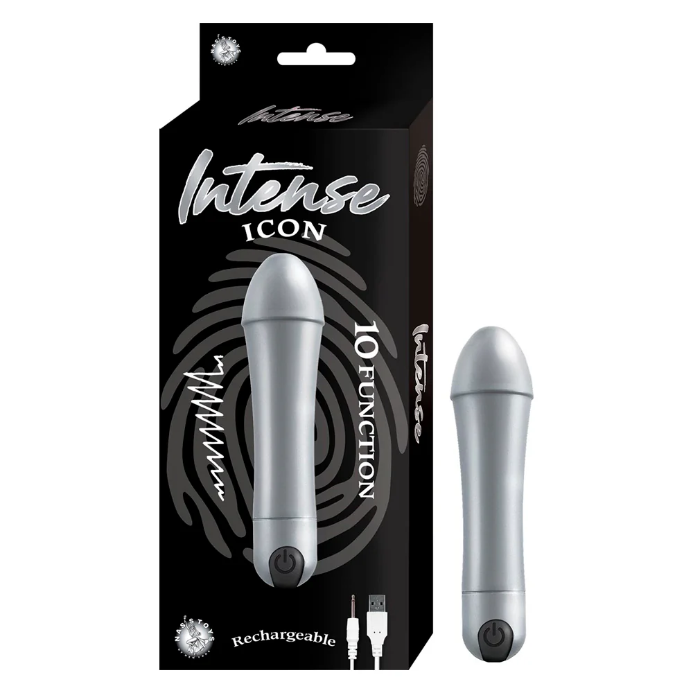 Vibrador Bala Intense Icon-Silver