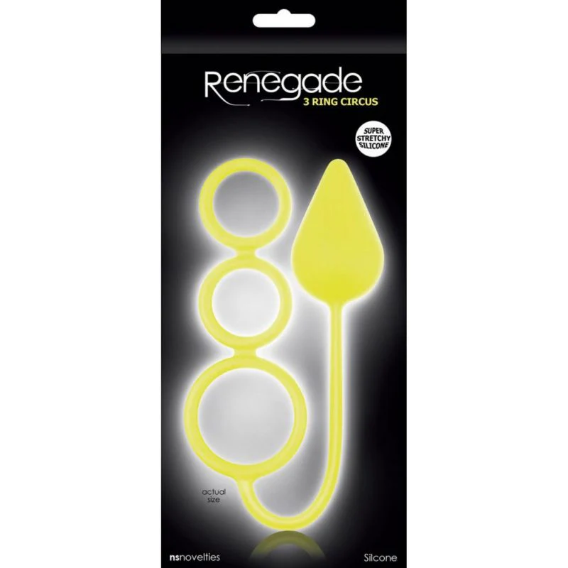 Renegade - 3 Ring Circus - Large - Neon Yellow