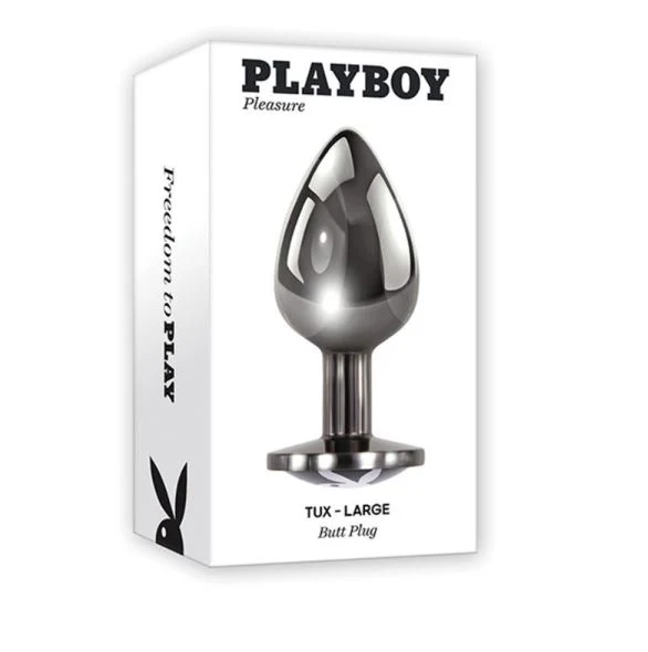 Plug Anal Metal Tux - Large - Image 2