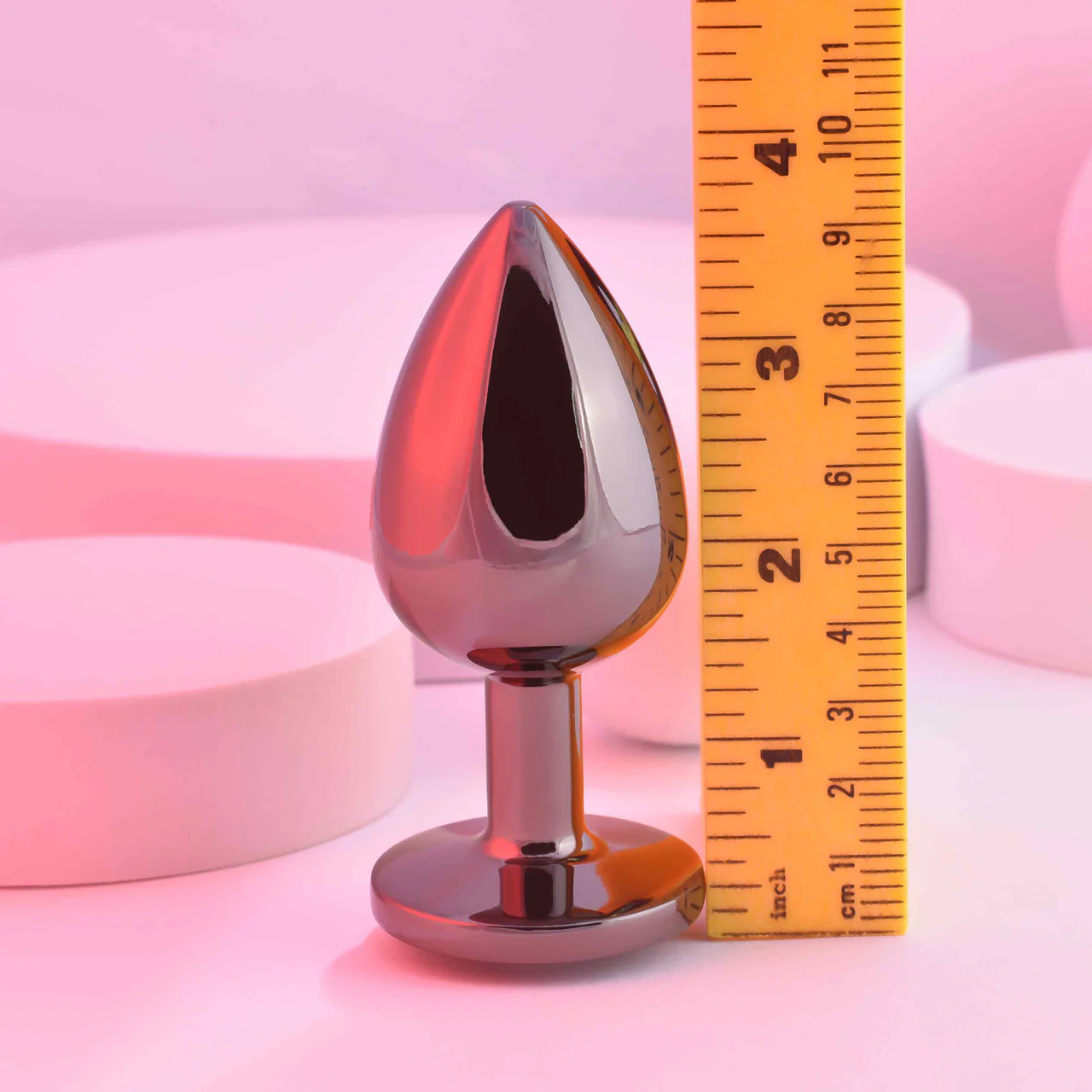 Plug Anal Metal Tux - Large - Image 3