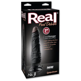 Vibrador Real Feel Deluxe #3  - 18 cm - Image 4