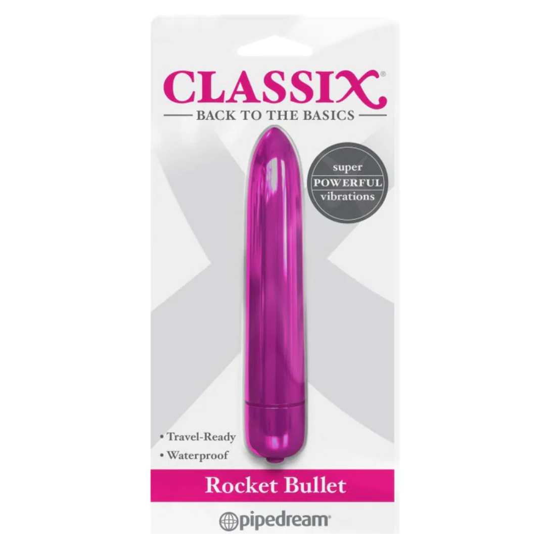Vibrador Classix Rocket Bullet Pink