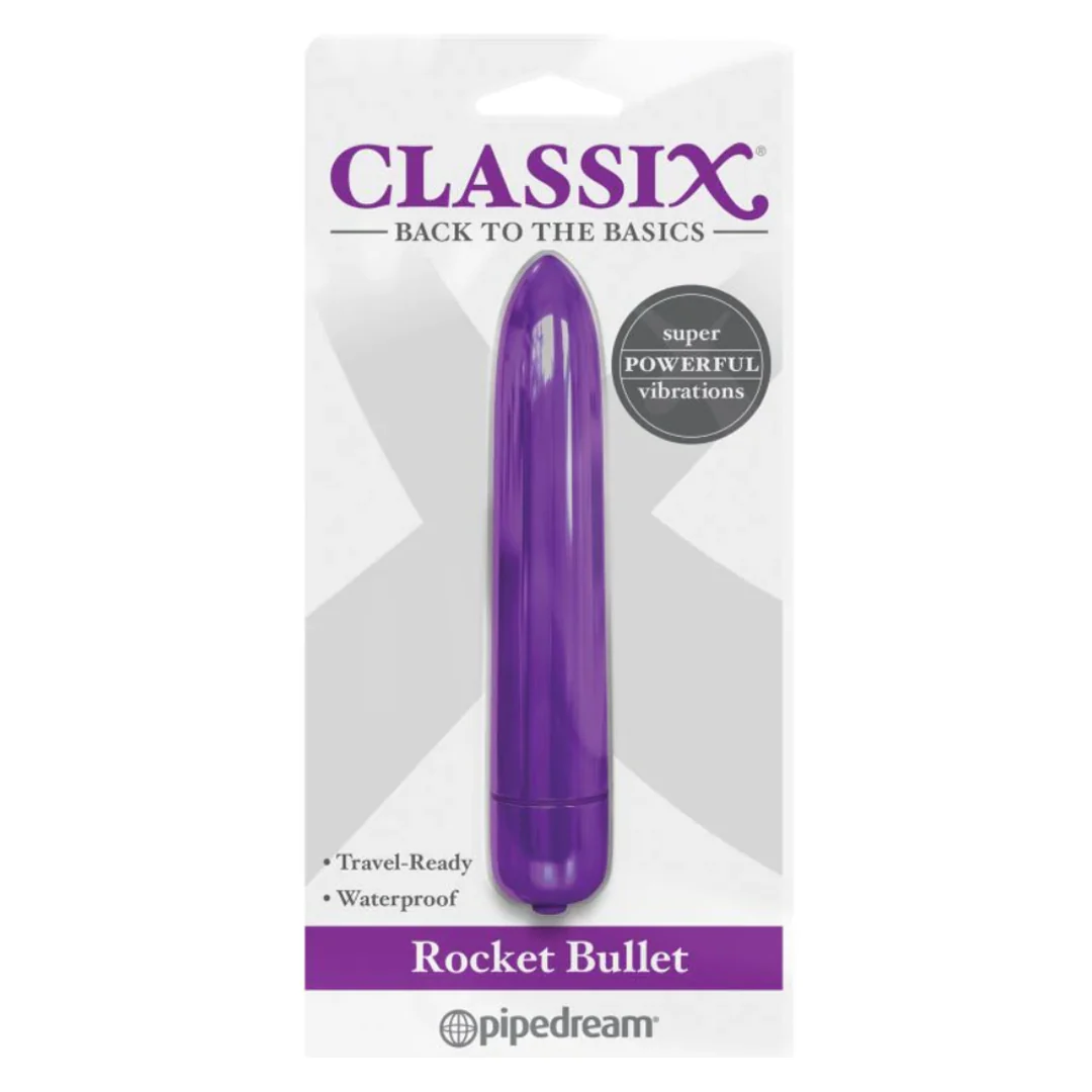 Vibrador Classix Rocket Bullet Purple