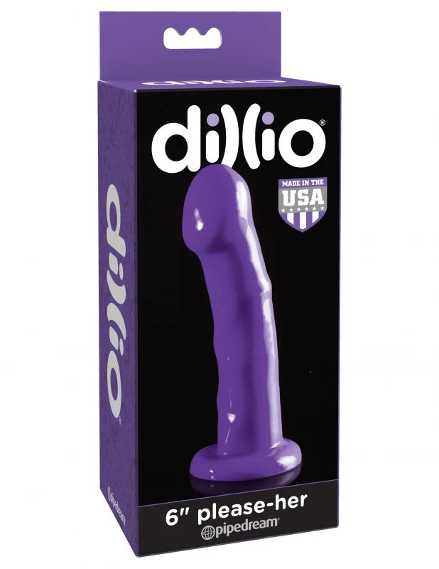 Dildo Dillio 15 cm Please Her purple