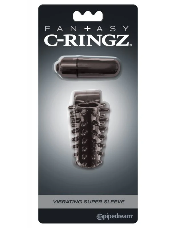Funda Fantasy C-Ringz Vibrating Super Sleeve