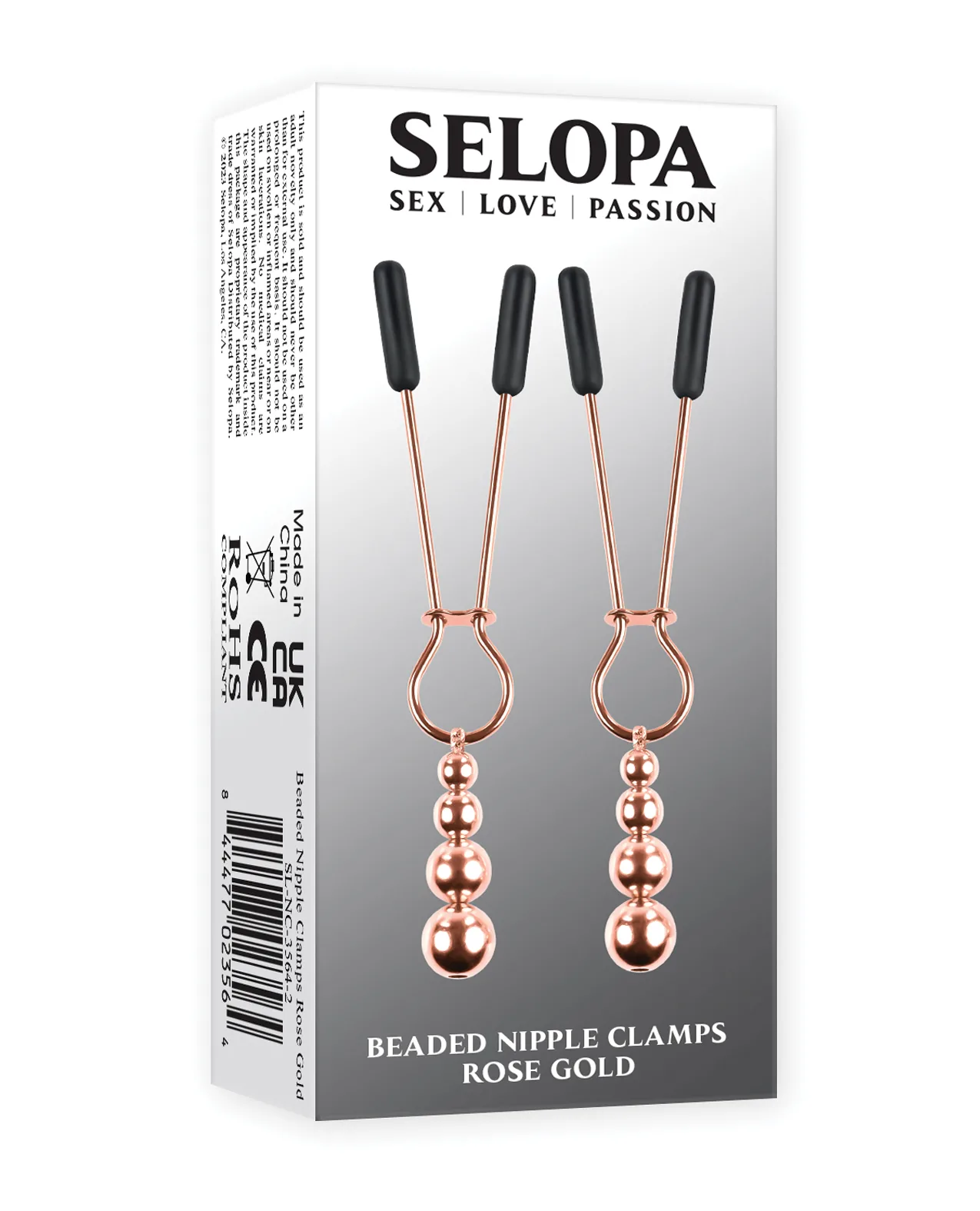 Pezonera Nipple Clamps Rose- Selopa