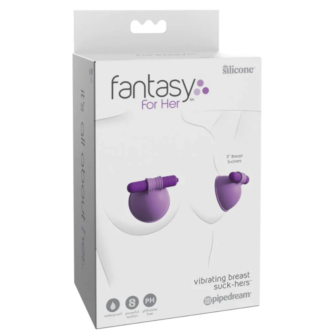 Pezonera Vibrating Breast Suck - Fantasy For Her
