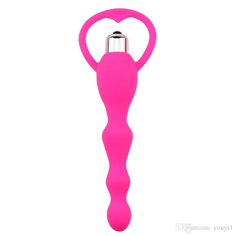 Vibrador Anal Pleasure Silicone Beads - Image 2