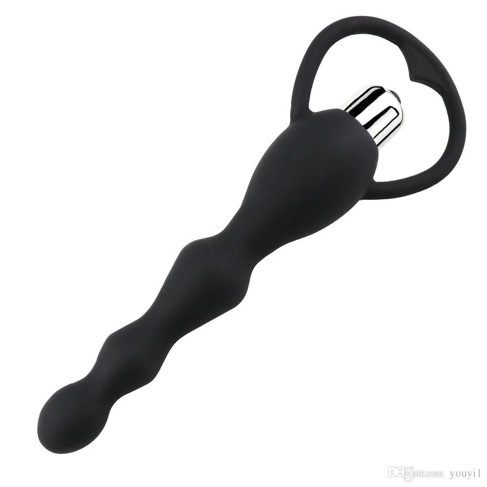 Vibrador Anal Pleasure Silicone Beads - Image 4