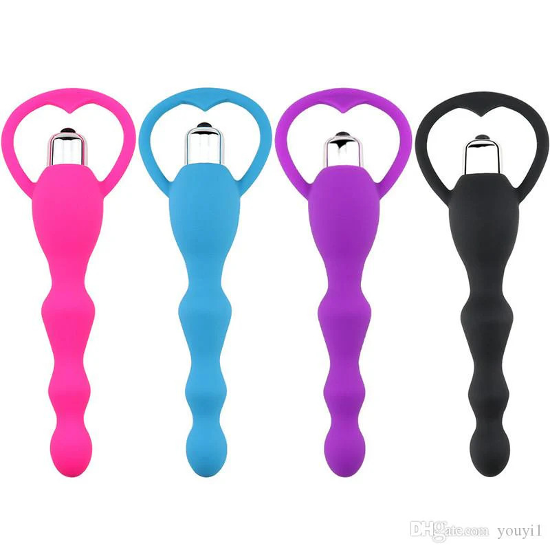 Vibrador Anal Pleasure Silicone Beads - Image 6