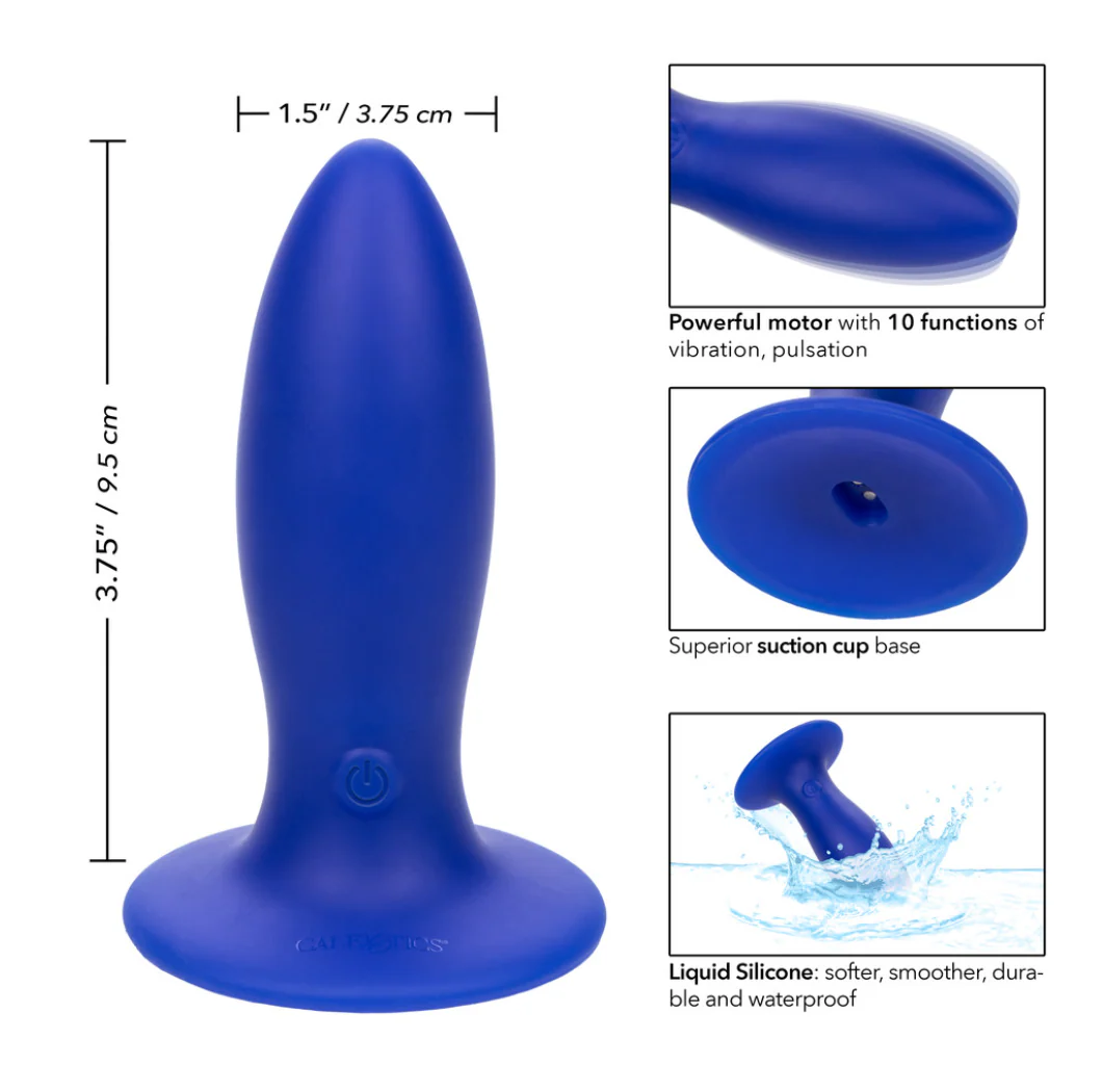Plug Admiral® Liquid Silicone Vibrating Torpedo - Image 2