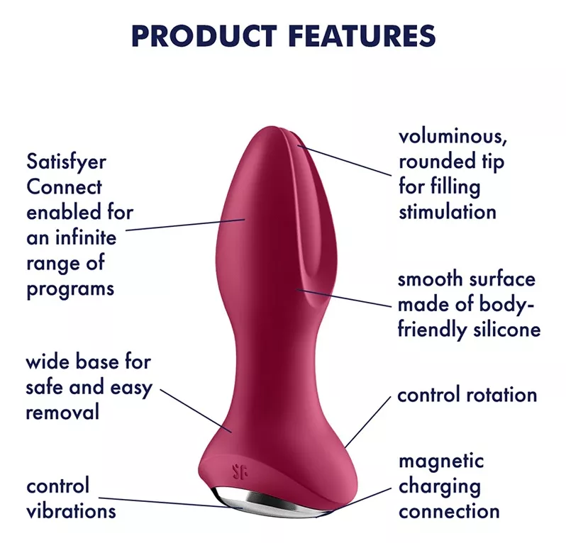 Plug Anal Satisfyer Rotator Plug 2+ App - Image 3