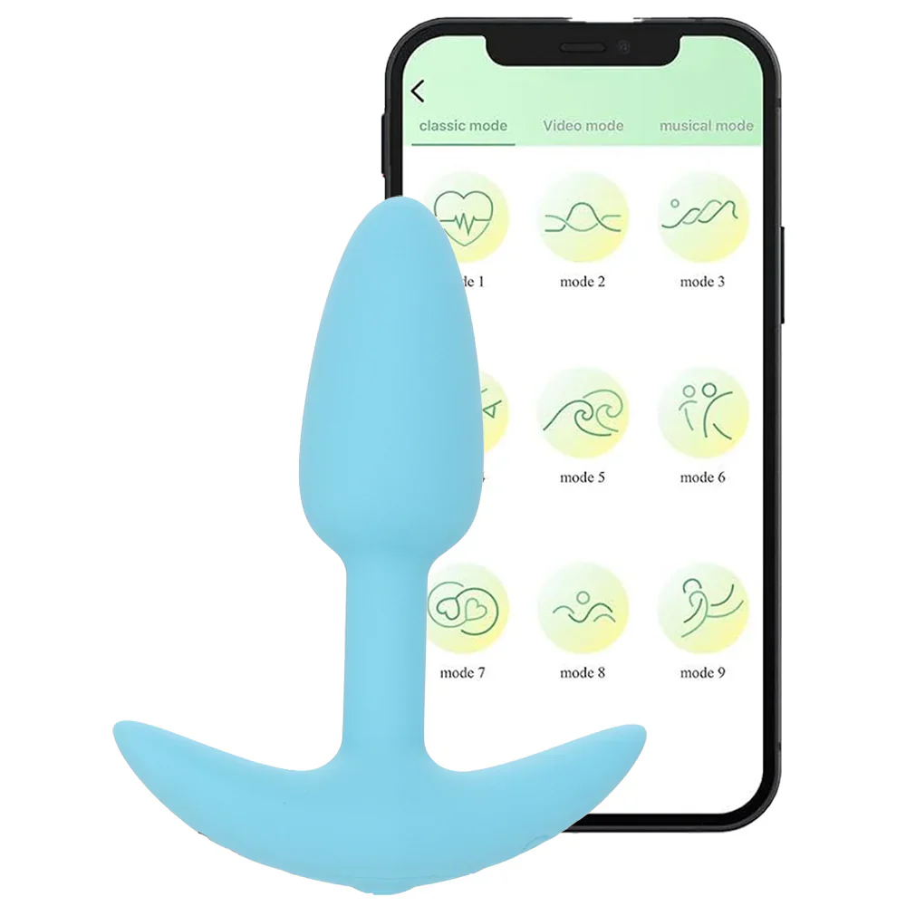Plug Anal Techno Trance - Blue