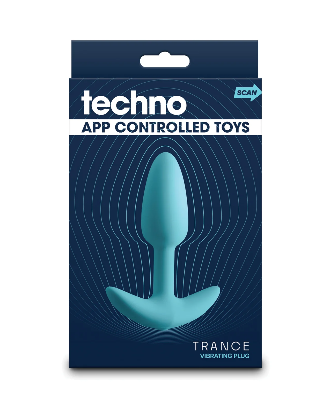 Plug Anal Techno Trance - Blue - Image 4