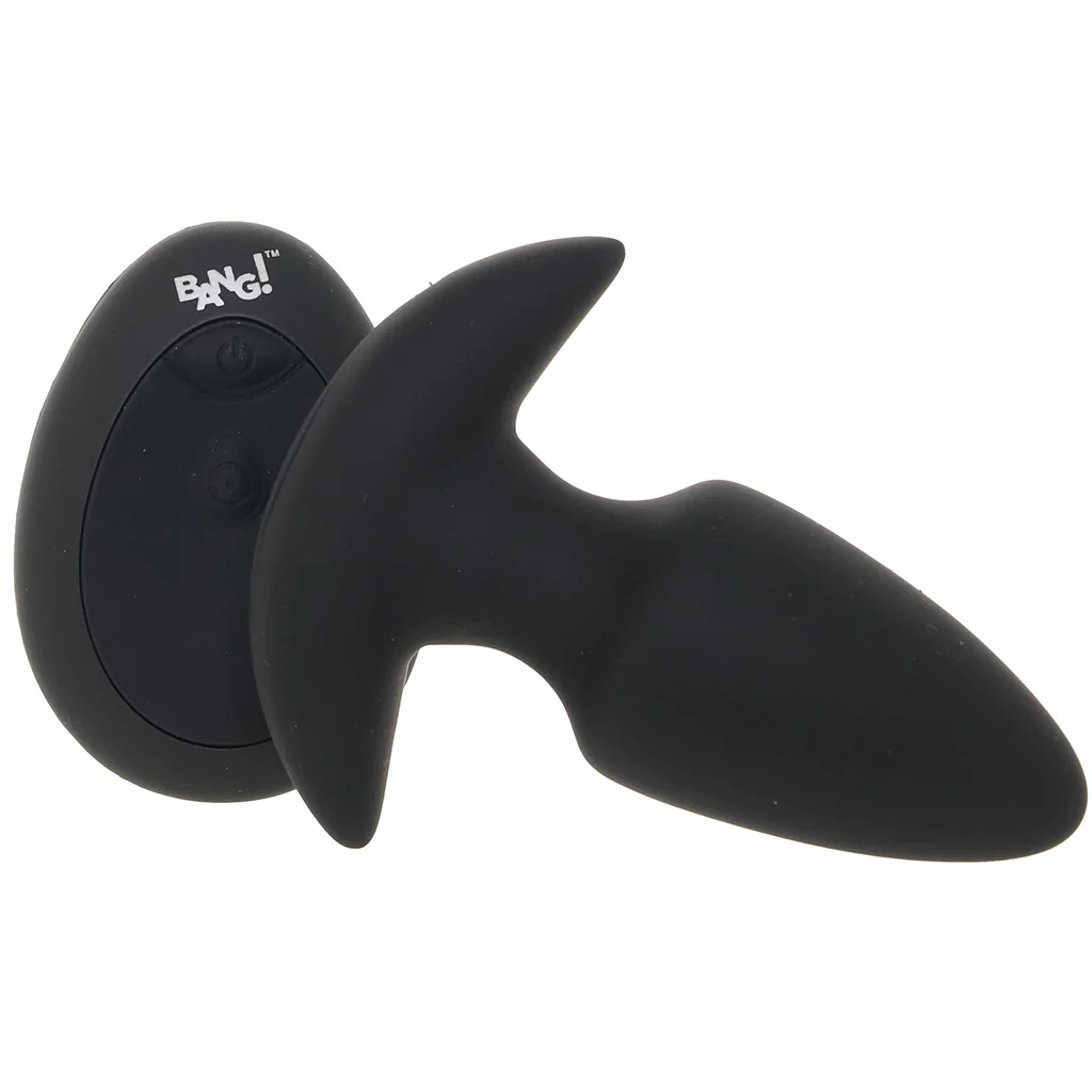 Plug Bang Thrusting and Vibrating Silicone Butt Plug - Image 5