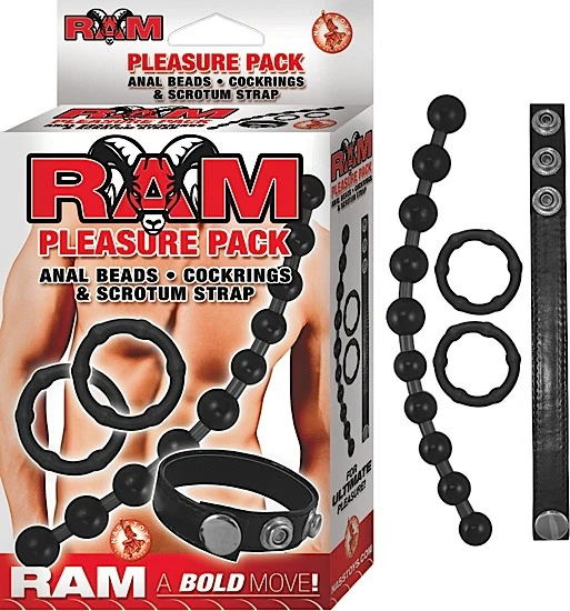 Set Anal Ram Pleasure Pack Black