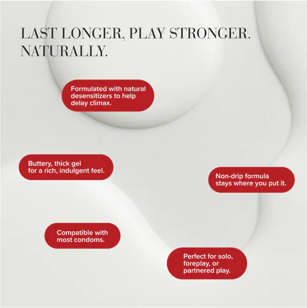 Retardante JO Prolonger Gel Benzocaine Free Desensitizer - Image 3