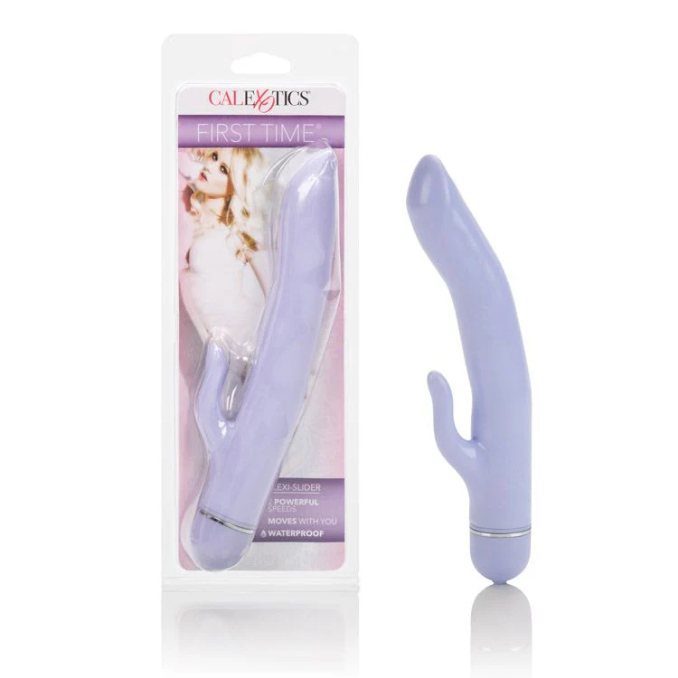 Vibrador First Time Flexi Slider Purple