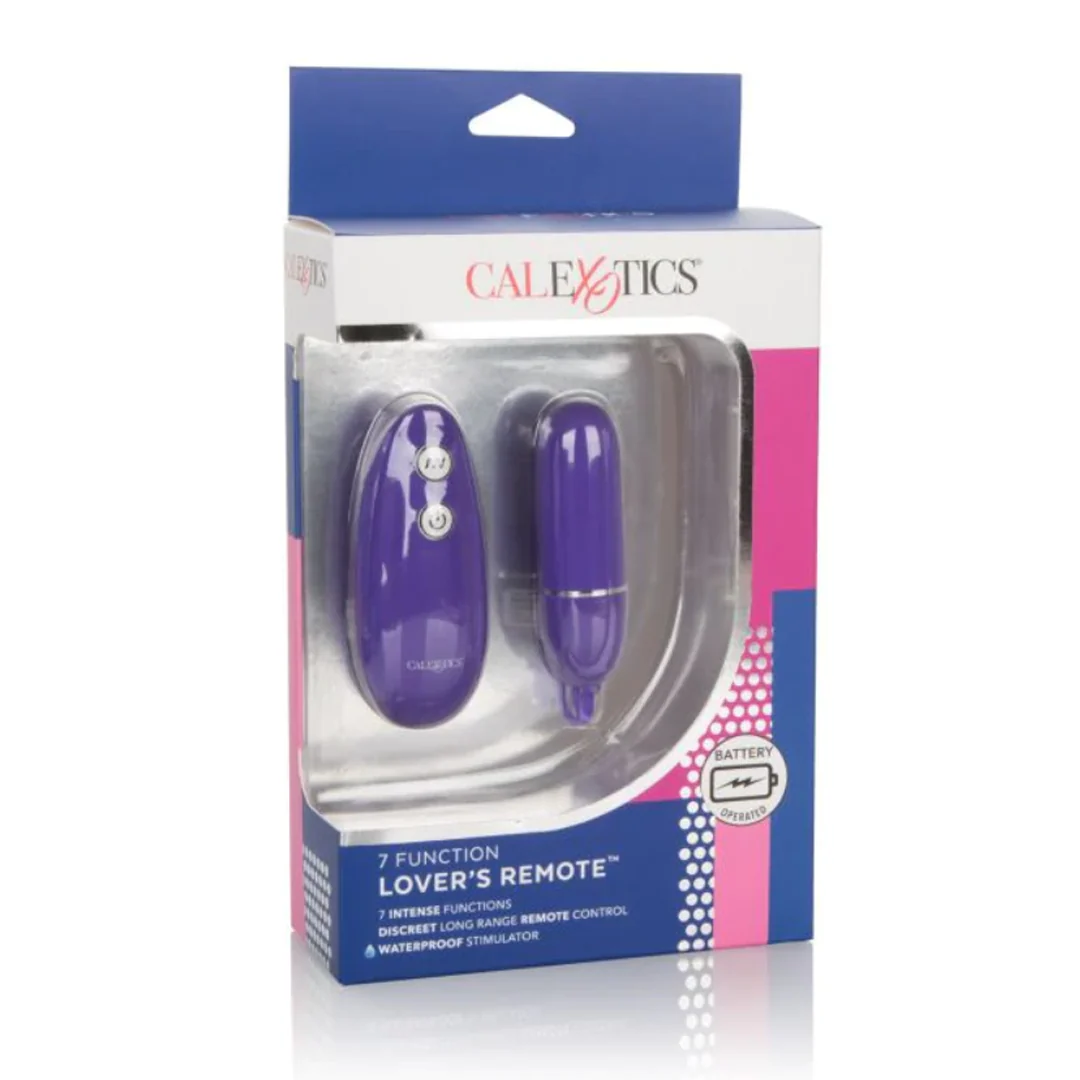 Vibrador Posh 7-Function Lover'S Remote Purple