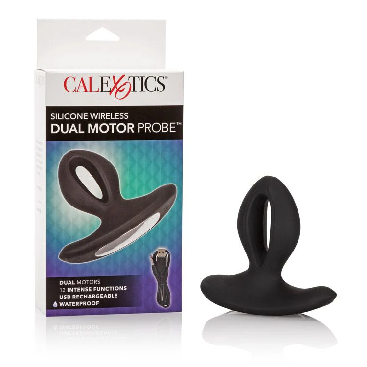 Plug Silicone Wireless Dual Motor Probe