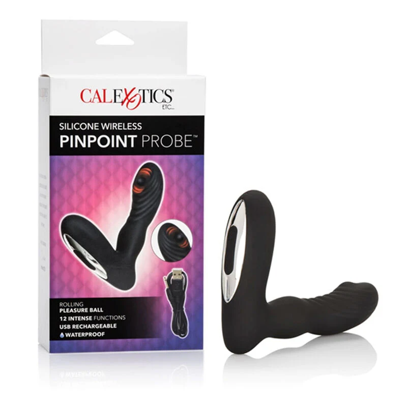 Masajeador Eclipse Roller Ball Probe Black