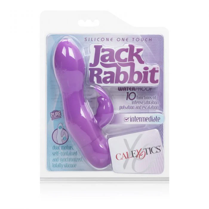 Vibrador Silicone One Touch Jack Rabbit Purple